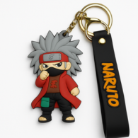 Jiraiya Naruto Anime Keychain – Cute Jiraiya Sensei Figure Keyring